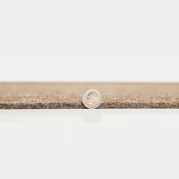 Foss Floors Flat N40 Taupe 24-inch x 24-inch Carpet Tiles (15 Tiles / Case)