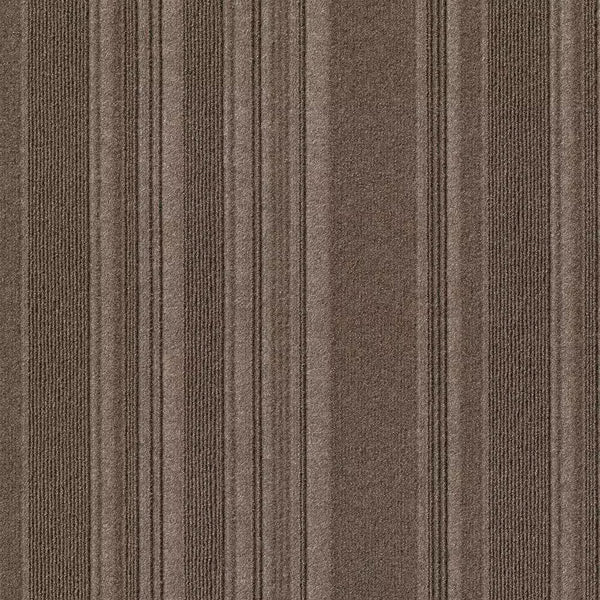 Foss Floors Barcode N49 Espresso 24-inch x 24-inch Carpet Tiles (15 Tiles / Case)