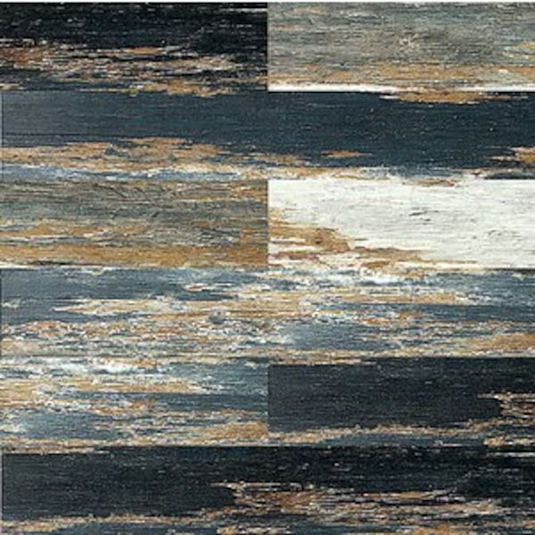 Deco Products COLORS Floor-Wall Old Navy Ocean Aged 6-inch x 36-inch Luxury Vinyl Plank (30 sq. ft./case)