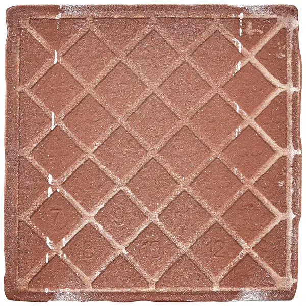 Merola Tile Costa Cendra Decor Dahlia Arena 7-3/4 inch x 7-3/4 inch Ceramic Floor and Wall Tile – 11.11 sq. ft. per Case, Glazed Textured Finish
