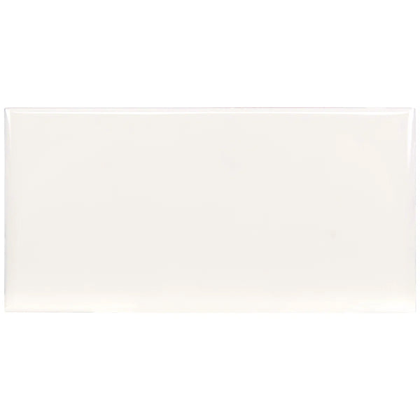 Segment 3 in. x 6 in. Glossy Ceramic Subway Wall Tile