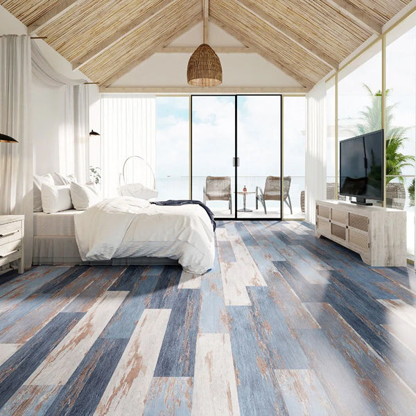 Colours Glue Down Floor and Wall DIY Multi-Tonal Style 6" x 36" x 2mm Luxury Vinyl Plank