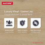 Load image into Gallery viewer, GUOYA Walnut Natural 5mm x 9 in. W x 60 in. L 20MIL Waterproof Luxury Vinyl Plank Flooring (22.5 sq.ft./case)