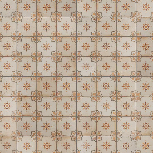 Merola Tile Mirambel Marron 13 inch x 13 inch Ceramic Floor and Wall Tile – 12.2 sq. ft. per Case, Matte Textured Finish