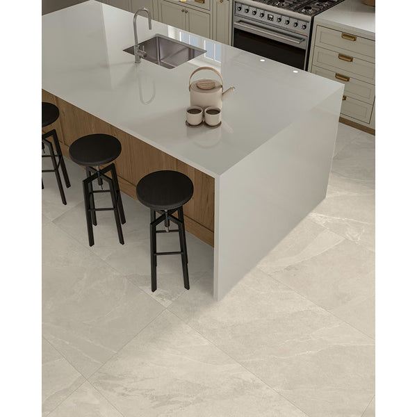 Anatolia Vermont Oasis Porcelain Tile 0.33 inch Thickness 24 inch Width 15.5 sq. ft. Coverage Matte Rectified Stone Look