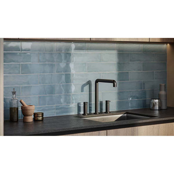 Anatolia 3 inch x 12 inch Aura Coast Glossy Pressed Ceramic Wall Tile (10.66 sq. ft./case)