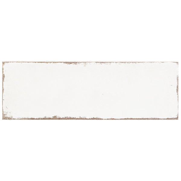 Ivy Hill Tile Santa Fe White 4 inch x 11.96 inch Polished Ceramic Wall Tile – 10.76 Sq. Ft. Coverage per Case