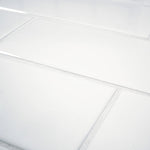 Charger l'image dans la visionneuse de galerie, Illume Cloud White 4 in. x 12 in. Glossy Ceramic Subway Wall Tile