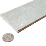Load image into Gallery viewer, Merola Tile Biarritz Green Ceramic Subway Wall Tile 3 inch x 12 inch – 5.72 sq. ft. per Case (22 Pieces, Glazed Semi-Gloss Finish)