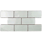 Load image into Gallery viewer, Merola Tile Antic Special Milk Ceramic Wall Tile 0.38 inch Thick 3 inch Wide 4 sq. ft. per Case – Glazed Handmade Subway Finish
