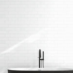 Charger l'image dans la visionneuse de galerie, Illume Cloud White 4 in. x 16 in. Glossy Ceramic Wall Tile