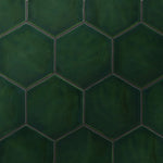 Load image into Gallery viewer, Merola Tile Viva Hex Antic Verde Ceramic Wall Tile 5.88 inch Width 6.75 inch Length 9.24 sq ft/case Glossy Hexagon Finish