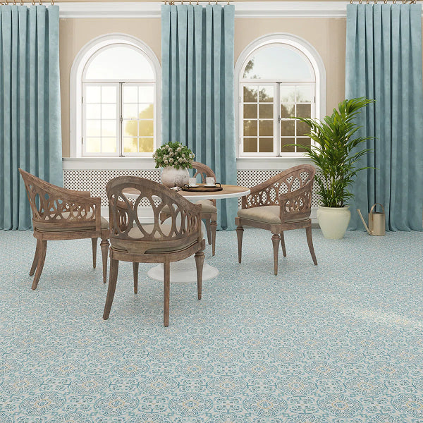 BaseCore 12mil x 12" W x 12" L Peel and Stick Vinyl Tile Flooring