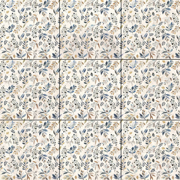Merola Tile Garden Evergreen 9-3/4 inch x 9-3/4 inch Mixed Finish Porcelain Floor and Wall Tile (10.88 sq. ft./Case)