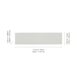 Load image into Gallery viewer, Anatolia Aura Ivory Glossy Pressed Ceramic Wall Tile 3 inch x 12 inch – 10.66 sq.ft./case Glossy Handmade Look