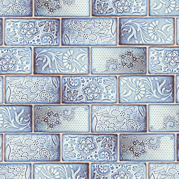 Merola Tile Antic Feelings Via Lactea 3 inch x 6 inch Ceramic Wall Tile – 4 sq.ft./case Glossy Patterned Finish