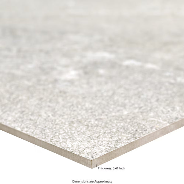 MSI Stone ULC Circinus Grigio Porcelain Tile 0.37 inch Thickness 24 inch Width 16 sq. ft. Coverage Polished Finish Marble Look