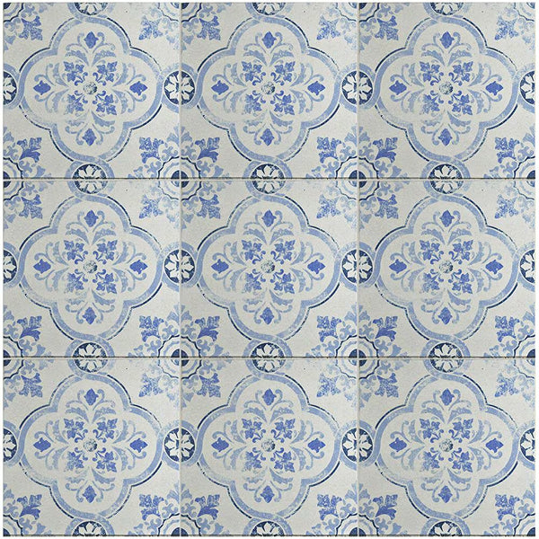 Merola Tile Klinker Alcazar Celosia 12.75 inch x 12.75 inch Ceramic Floor and Wall Tile 6.96 sq. ft./case – Satin Textured Finish