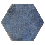Load image into Gallery viewer, Ivy Hill Tile Mandalay Hex Blue Porcelain Tile – 0.35 inch Thick, 9.13 inch x 10.51 inch, 8.07 sq.ft/Case – Polished Hexagon Finish
