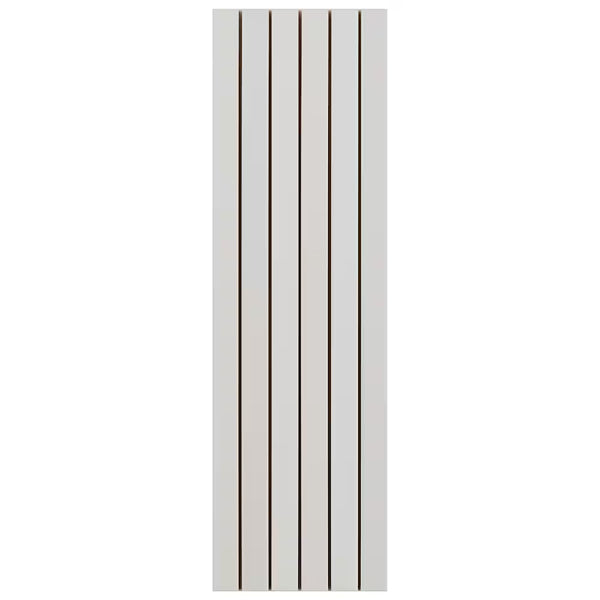 Ivy Hill Tile Vistaio Blanco White 5.27 in. x 17.71 in. Glossy Ceramic Mosaic Wall Tile – 0.64 Sq. Ft. per Tile, Polished Low Sheen Finish