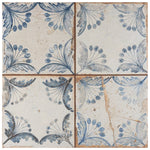 Charger l'image dans la visionneuse de galerie, Merola Tile Artisan Oldker 13 inch x 13 inch Ceramic Floor and Wall Tile – 12.0 sq. ft. per Case, Matte Textured Vintage Finish