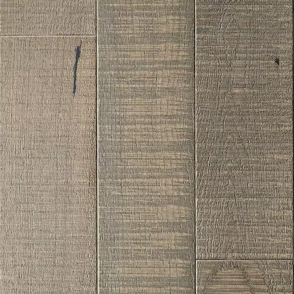 French Oak Santa Cruz solid hardwood flooring in grey with distressed finish