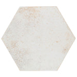 Charger l'image dans la visionneuse de galerie, Ivy Hill Tile Mandalay Hex White Porcelain Tile – 0.35 inch Thick, 9.13 inch x 10.51 inch, 8.07 sq.ft/Case – Polished Hexagon Finish