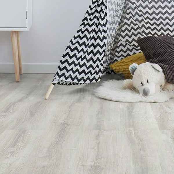 Sandy Oak Laminate Flooring 7.48 in. W x 47.25 in. L 8mm Laminate Flooring (21.08 sq.ft./case)