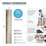 Charger l&#39;image dans la visionneuse de galerie, 0.06 Thick 6&#39;&#39; W x 36&#39;&#39; L Peel and Stick Vinyl Flooring
