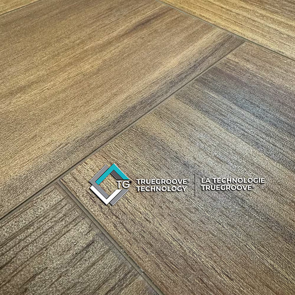 Quickstyle Prati 5.5 mm x 5-inch x 30-inch Herringbone Vinyl Plank Flooring (20.18 sq. ft./case)