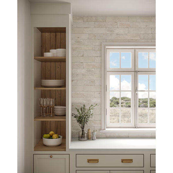 Anatolia Sahara Sand Porcelain Tile – 0.31 inch Thick, 3 inch x 12 inch, 4.84 sq.ft/Case – Matte Pressed Finish
