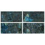Load image into Gallery viewer, Ivy Hill Tile Jume Onyx Labradorite Blue Porcelain Tile – 0.39 inch Thick, 24 inch x 48 inch, 15.49 sq.ft/Case – Polished Onyx Look Finish