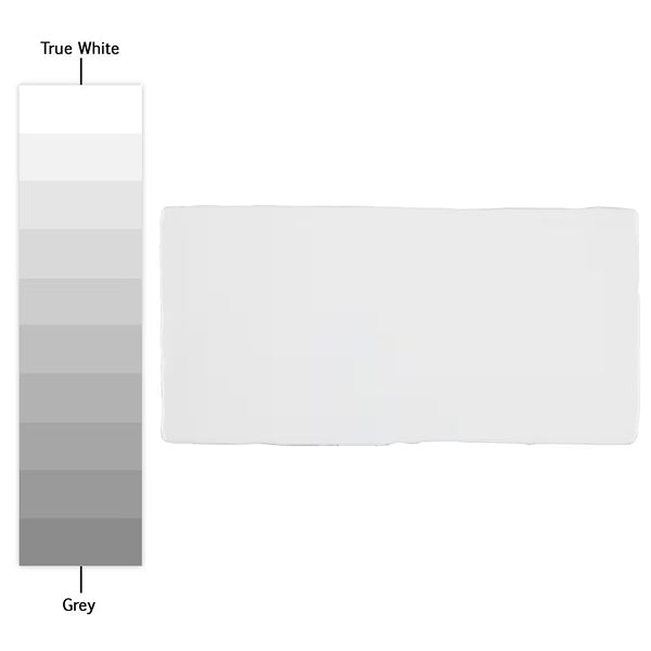 Merola Tile Chester Bianco 3 inch x 6 inch Ceramic Wall Tile – 5.72 sq. ft. per Case, Glossy Smooth Finish