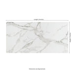 Load image into Gallery viewer, MSI Stone ULC Aviva Bianco 12 inch x 24 inch Glazed Polished Porcelain Floor and Wall Tile – 0.38 inch Thickness, Marble Look White Tile