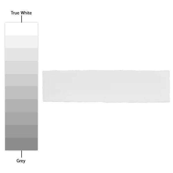 Merola Tile Chester Matte Bianco Ceramic Wall Tile 0.38 inch Thick 3 inch Wide 5.72 sq ft/case Satin Subway Finish