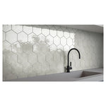 Load image into Gallery viewer, Anatolia Teramoda Bamboo 6 inch Hexagon Glossy Pressed Glazed Ceramic Wall Tile – 6.67 Sq. Ft. Coverage per Case