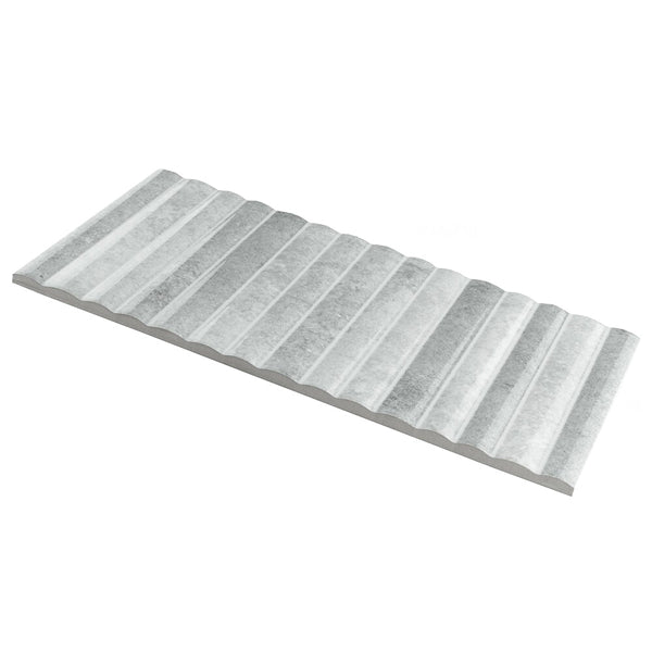 Merola Tile Rubik Cendra 5.88 inch x 11.75 inch Ceramic Wall Tile 10.78 sq ft/case – Glossy Fluted Finish