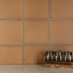 Charger l'image dans la visionneuse de galerie, Merola Tile Quarry Natural 9.63 inch x 9.63 inch Ceramic Floor and Wall Tile 10.72 sq ft/case – Matte Textured Finish