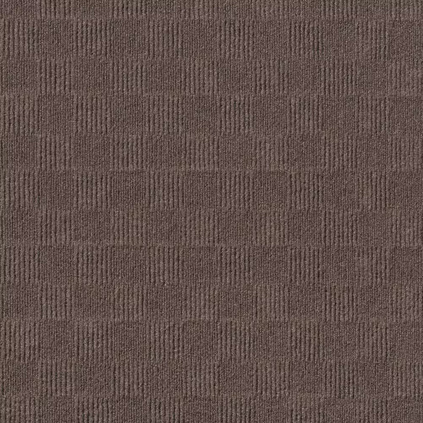 Foss Floors City Block N49 Espresso 24-inch x 24-inch Carpet Tiles (15 Tiles / Case)