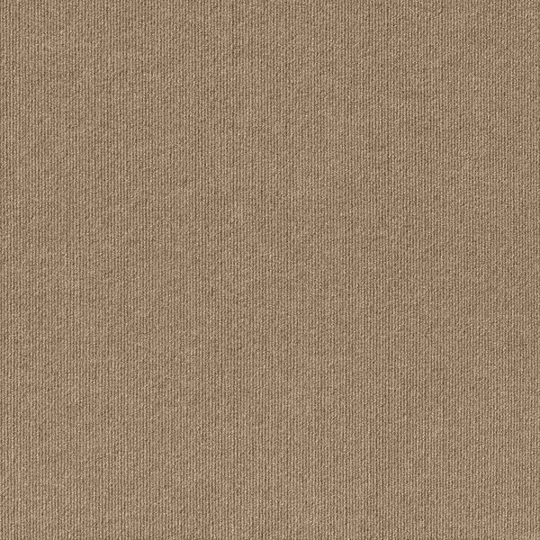 Foss Floors Ribbed N40 Taupe 24-inch x 24-inch Carpet Tiles (15 Tiles / Case)
