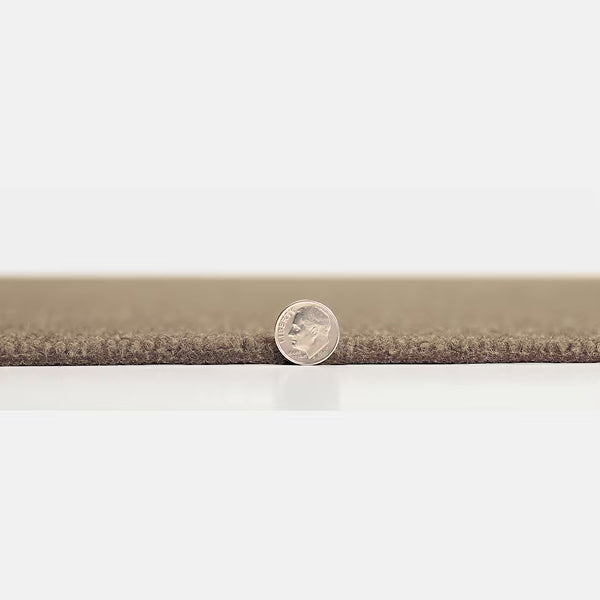 Foss Floors Ribbed N40 Taupe 24-inch x 24-inch Carpet Tiles (15 Tiles / Case)