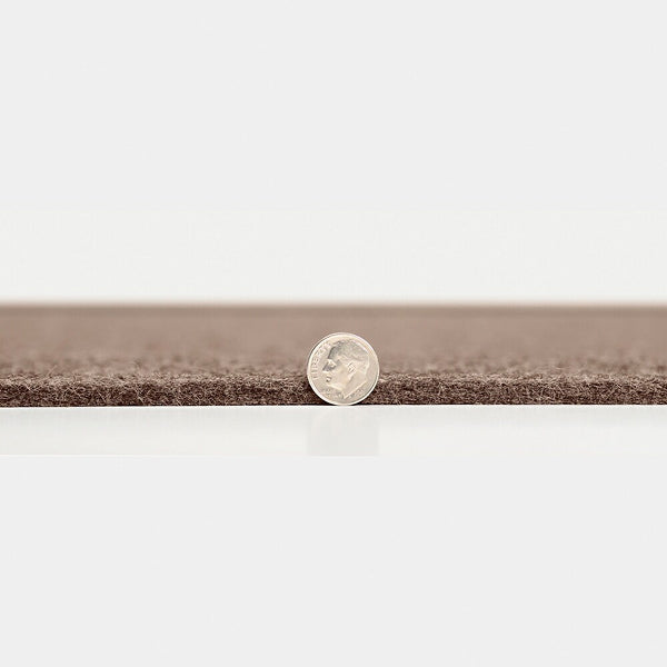 Dalles de moquette Foss Floors Flat N49 Espresso 24 po x 24 po (15 dalles/boîte)