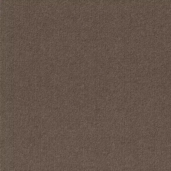 Foss Floors Ribbed N49 Espresso 24-inch x 24-inch Carpet Tiles (15 Tiles / Case)