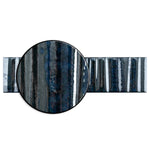 Load image into Gallery viewer, Merola Tile Joliet Prisma Sapphire 3 inch x 12 inch Ceramic Wall Tile 10.92 sq ft/case – Glossy 3D Fluted Finish