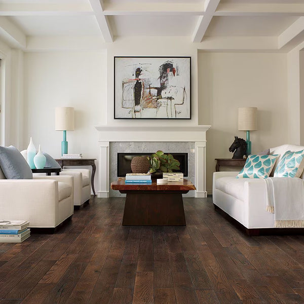 Malibu Wide Plank French Oak Pacific Grove solid hardwood flooring with matte finish