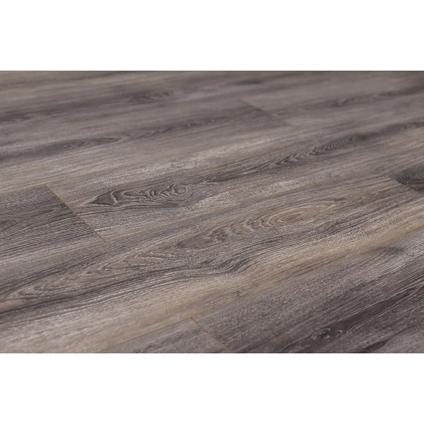 Marquis 12mm Laminate Flooring – 8" W x 48" L, Dark Oak, 20.63 Sq. Ft. per Carton