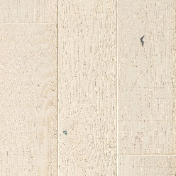 French Oak Light House solid hardwood flooring with distressed matte finish in white