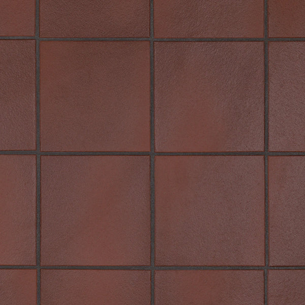 Carrelage de sol et mural en céramique rouge Merola Tile Quarry Flame épaisseur 0,46 pouce largeur 5,88 pouces 5,98 pi ca/caisse finition texturée non émaillée