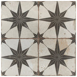 Load image into Gallery viewer, Merola Tile Kings Star Nero 17-5/8 inch x 17-5/8 inch Ceramic Floor and Wall Tile – 11.02 Sq. Ft. Coverage per Case