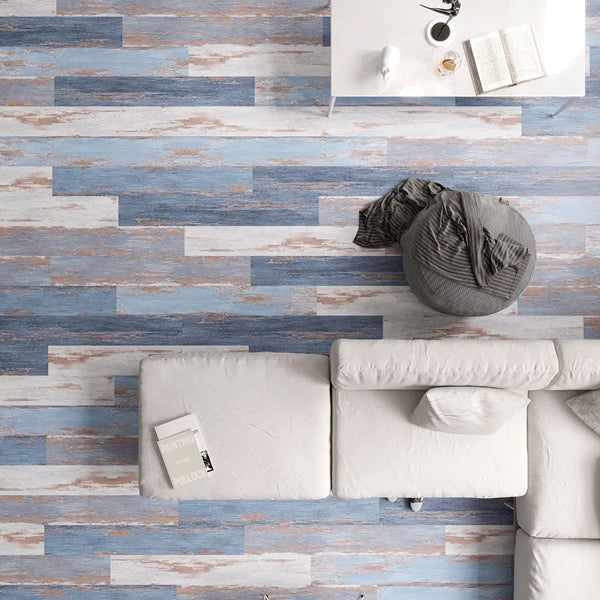 Colours Glue Down Floor and Wall DIY Multi-Tonal Style 6" x 36" x 2mm Luxury Vinyl Plank